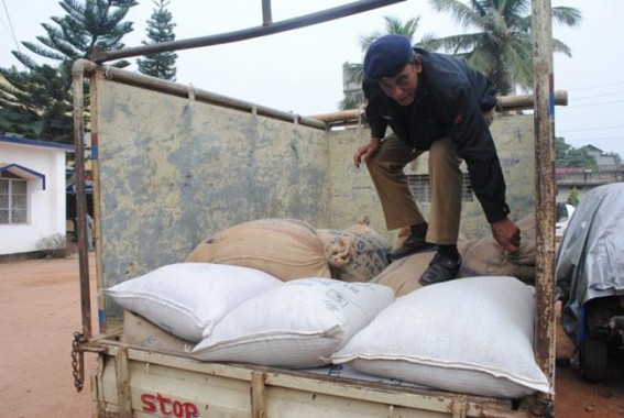 Illegal PDS rice seized by police: Driver arrested
